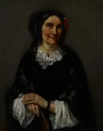 Siyah Elbiseli Hanım Courbet