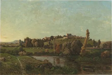 Auvergne Manzarası