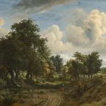 Ağaçlı Toprak Yol