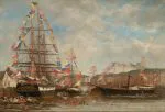 Honfleur Limanında Şenlik