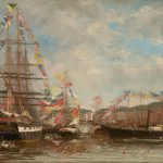 Honfleur Limanında Şenlik
