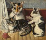Kedi ve Yavruları