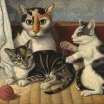 Kedi ve Yavruları