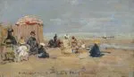 Çadırlı Sahilde Kalabalık