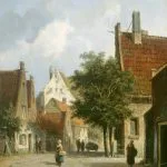 Amsterdam Sokak Manzarası
