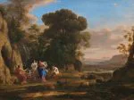 Şemsiye Çamlı İtalyan Manzarası