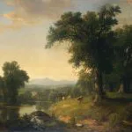 Pastoral Nehir Kıyısı