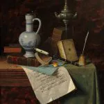 Kitap ve Testi Natürmortu