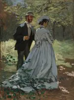 Ormanda Çift Monet