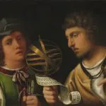 Usturlaplı Genç Adam ve Hocası