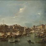 Rialto Köprüsü Büyük Kanal
