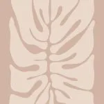 Pudra Tonda Monstera Yaprağı