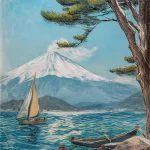 Fuji Dağı ve Yelkenli I