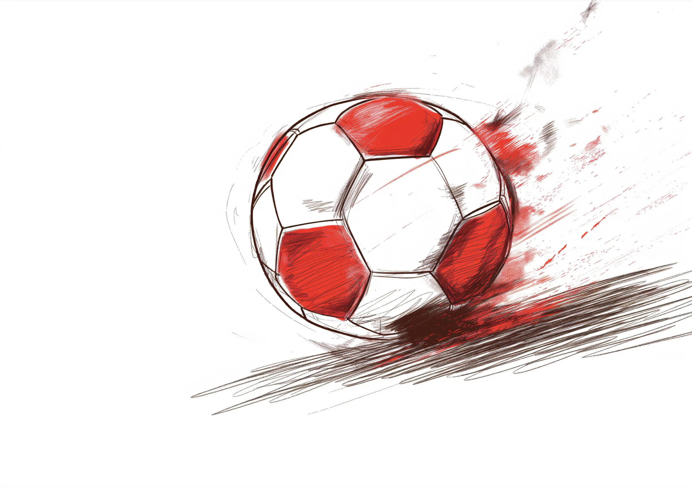 Hareket Hâlinde Futbol Topu Hareket Hâlinde Futbol Topu