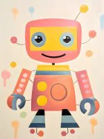 Pastel Robot