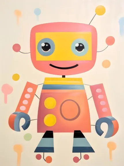 Pastel Robot