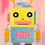 Sarı Mavi Robot