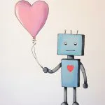 Kalp Balonlu Robot