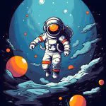 Uzayda Yürüyen Astronot