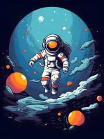 Uzayda Yürüyen Astronot