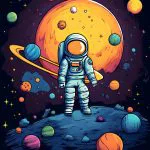 Gezegenler Arasında Astronot