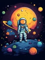 Gezegenler Arasında Astronot