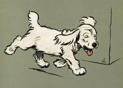 Koşan Beyaz Köpek