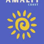 Amalfi Kıyısı Güneş Afişi