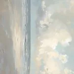 Bulutlu Deniz Yağlıboyası