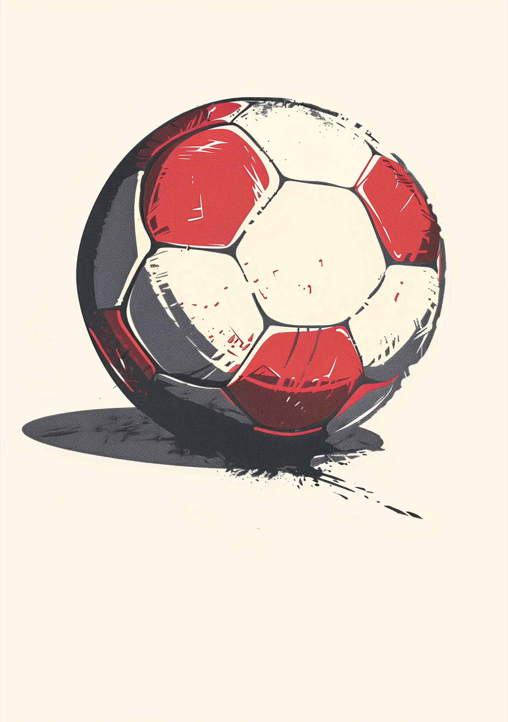 Eskiz Futbol Topu Eskiz Futbol Topu