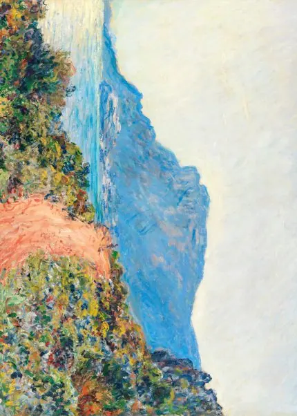 Monet Mavi Deniz Kayalığı
