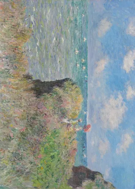 Monet Yeşil Kayalık