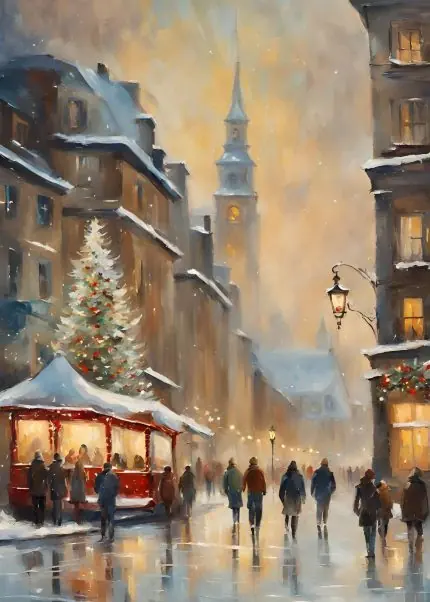Karda Noel Pazarı