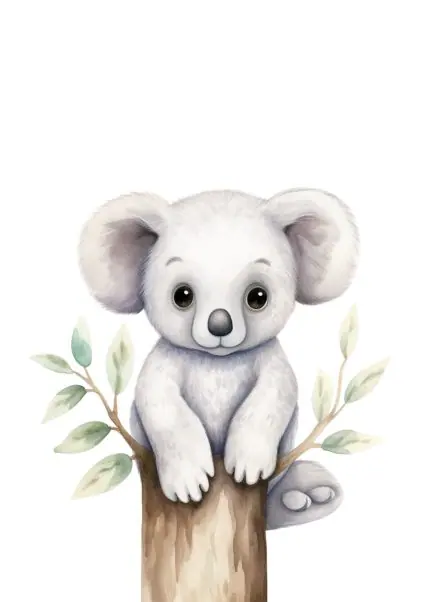 Ağaçta Koala