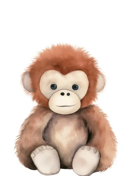 Oturan Orangutan