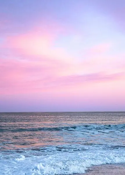 Pastel Gökyüzü ve Deniz
