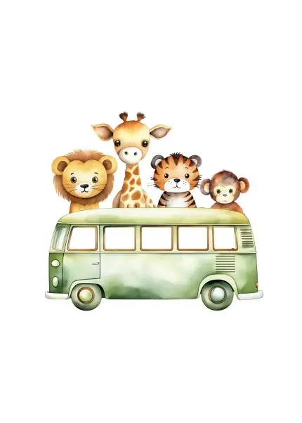 Minibüste Safari Hayvanları