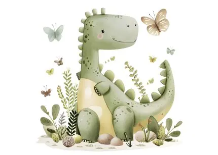 Yapraklar Arasında Dinozor