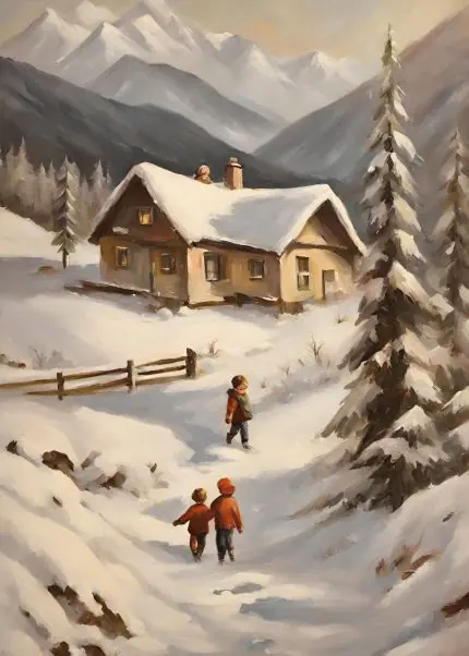 Karda Ahşap Ev