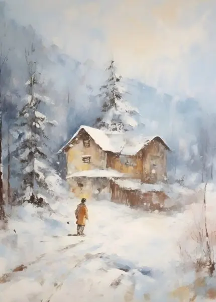 Karda Yalnız Ev