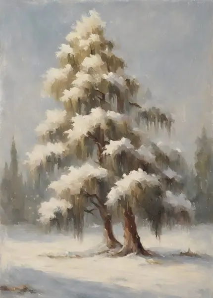 Karla Kaplı Çam