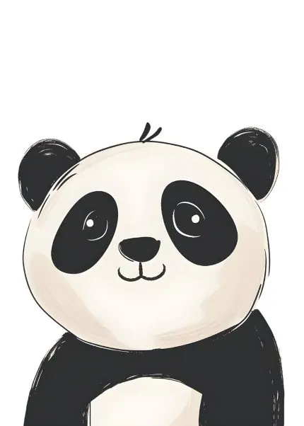 Sevimli Panda Portresi