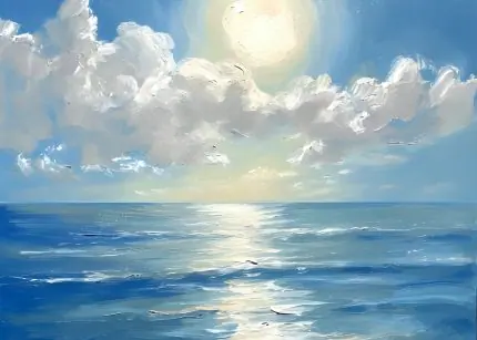 Ay Işığında Deniz