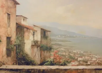 Tepede Akdeniz Evi