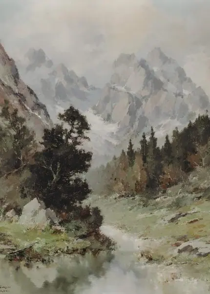 Dağ Deresi Manzarası