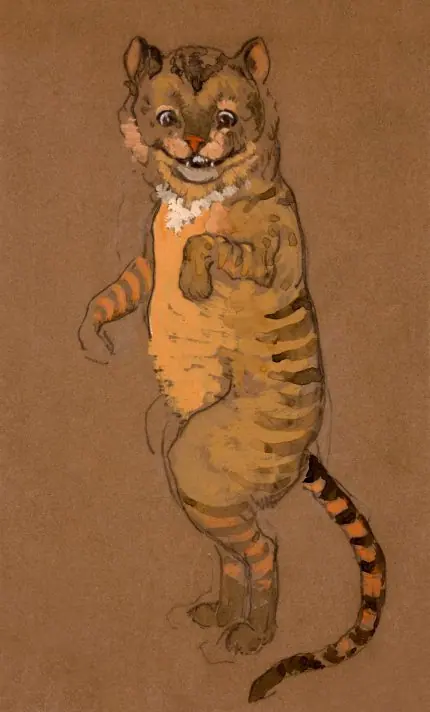 Dans Eden Kedi Ukiyo-e