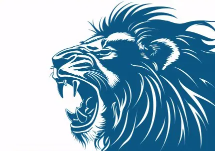 Kükreyen Mavi Aslan