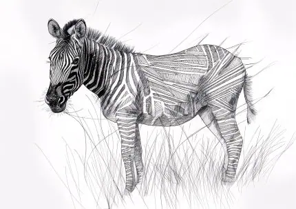 Zebra Eskizi