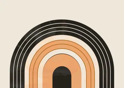 Boho Kemer Deseni Siyah
