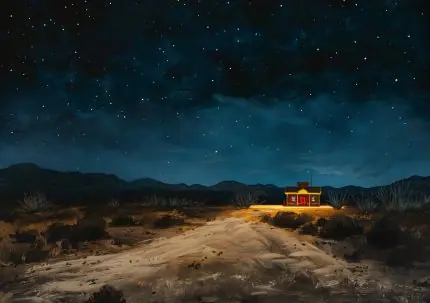 Çölde Gece Evi